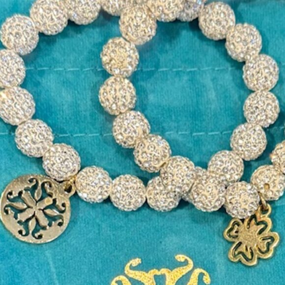 Pair of Rustic Cuff Emerson Beaded Bracelets - Picture 2 of 2